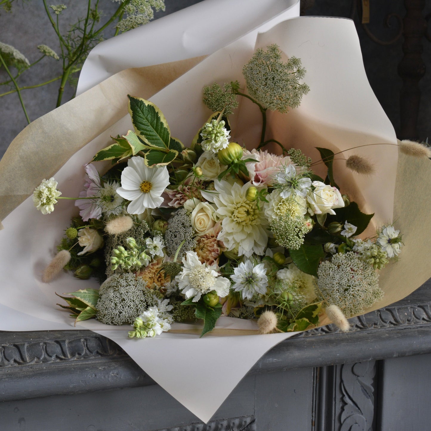 A Gathered Seasonal Bouquet - Farmers & florists Choice
