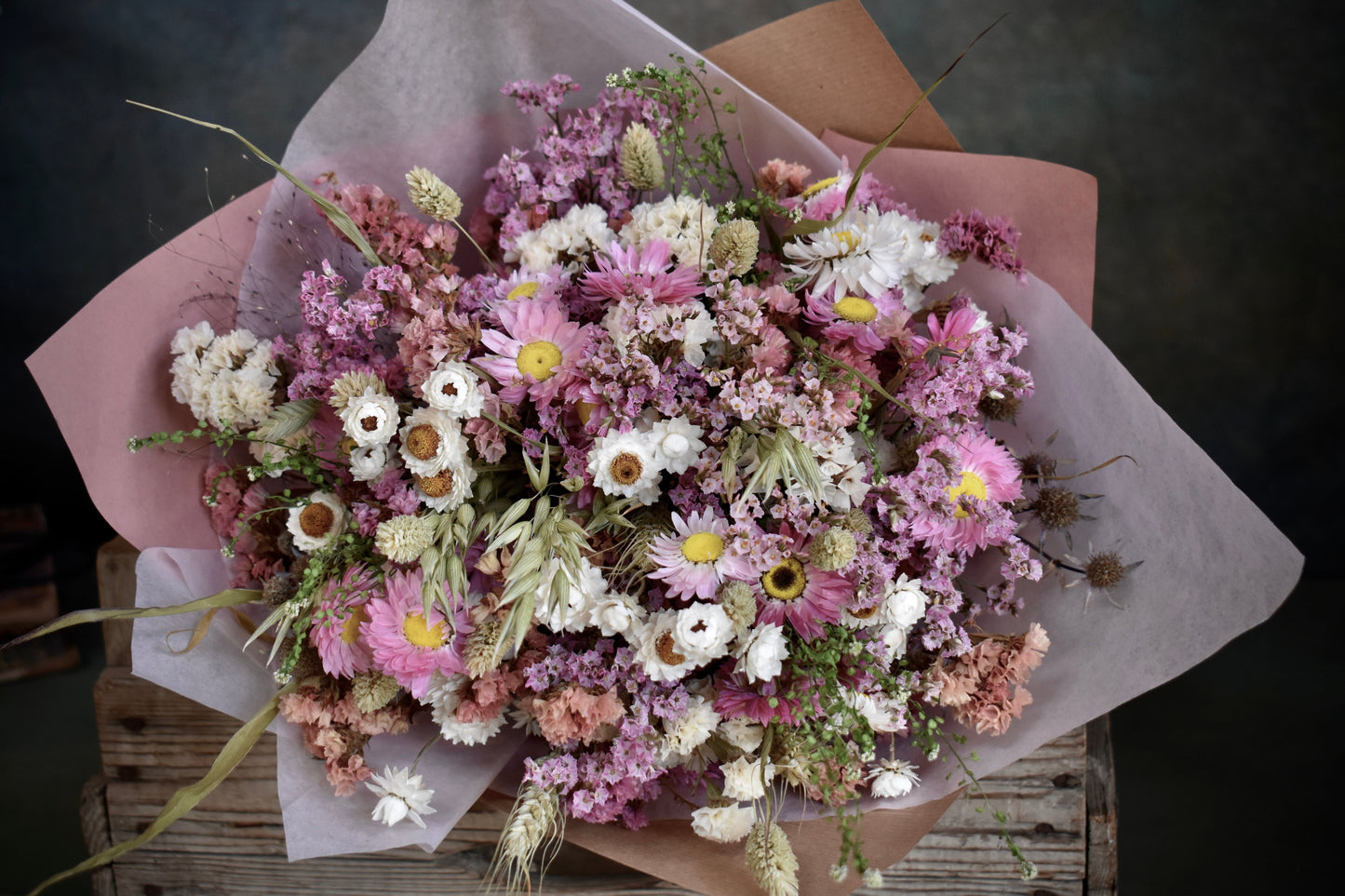 'wild flower Everlasting Bouquet' ~ Blossom