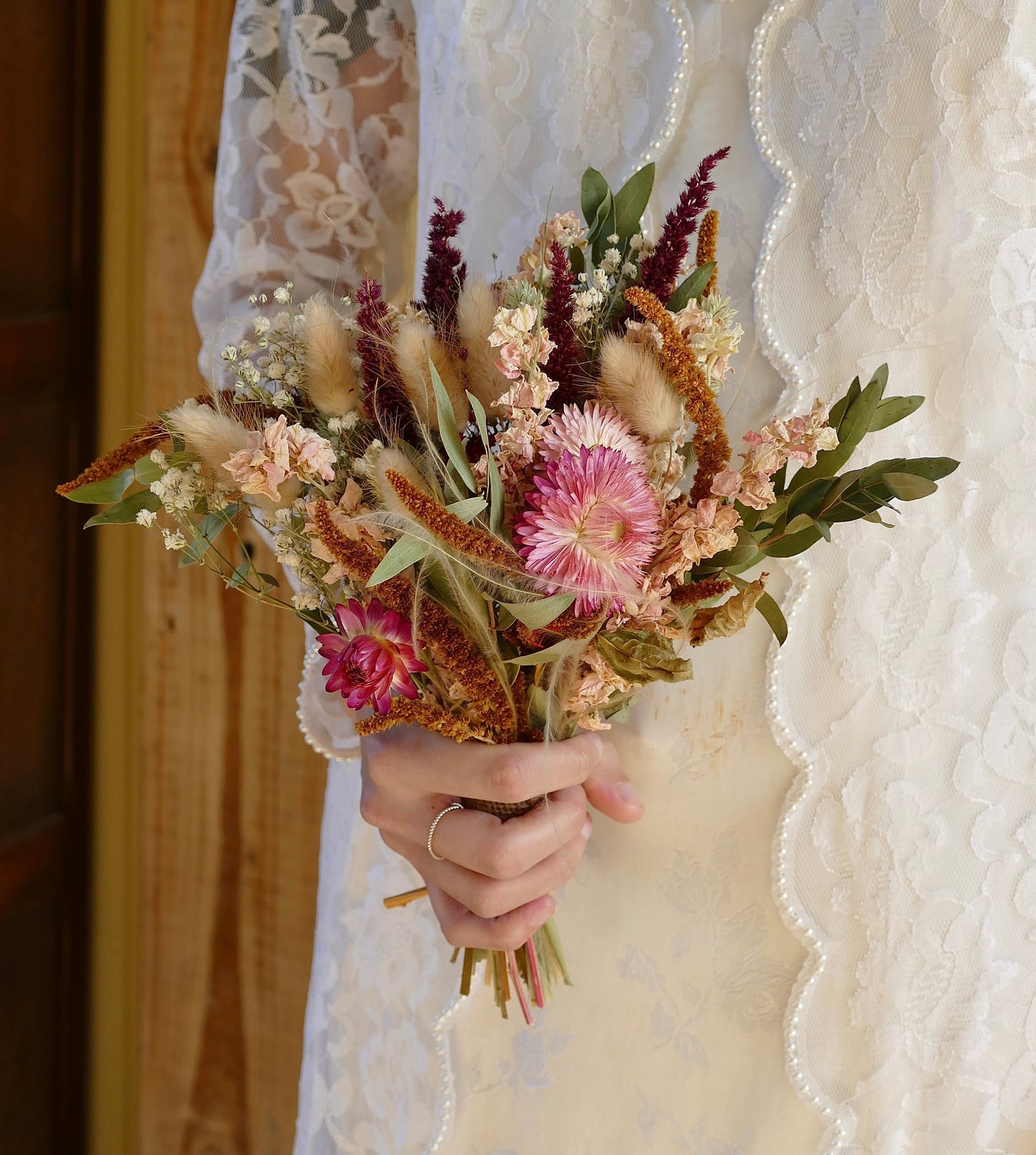 Everlasting Flower Girl Posies