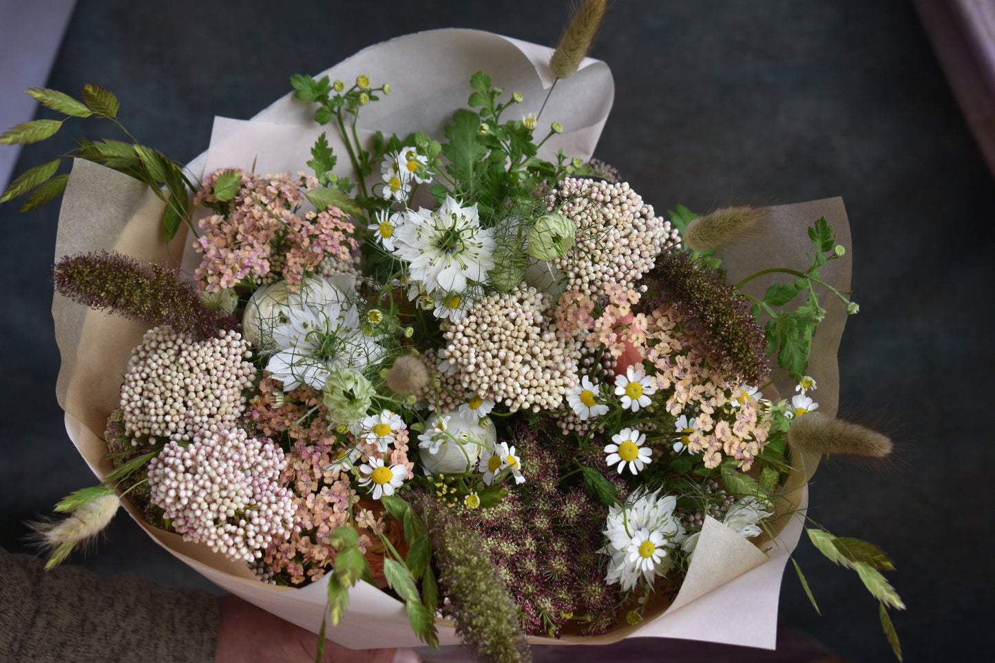 A Gathered Seasonal Bouquet - Farmers & florists  Choice
