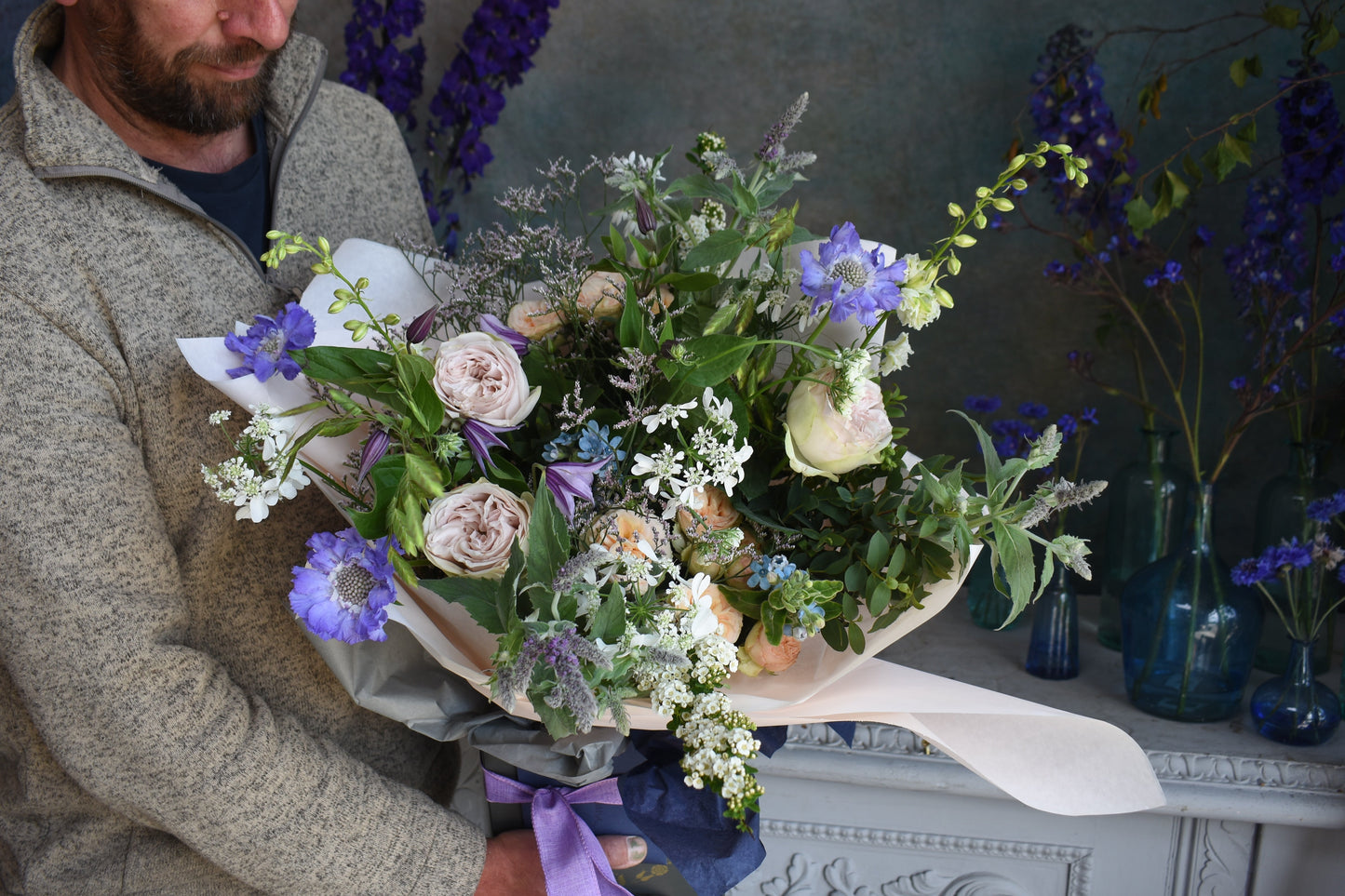 A Gathered Seasonal Bouquet - Farmers & florists  Choice