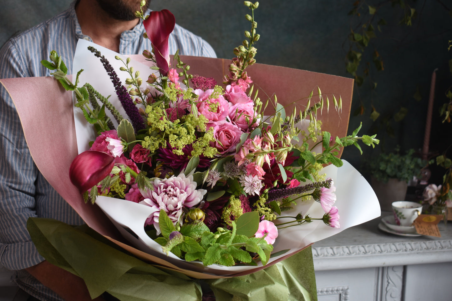 A Gathered Seasonal Bouquet - Farmers & florists  Choice