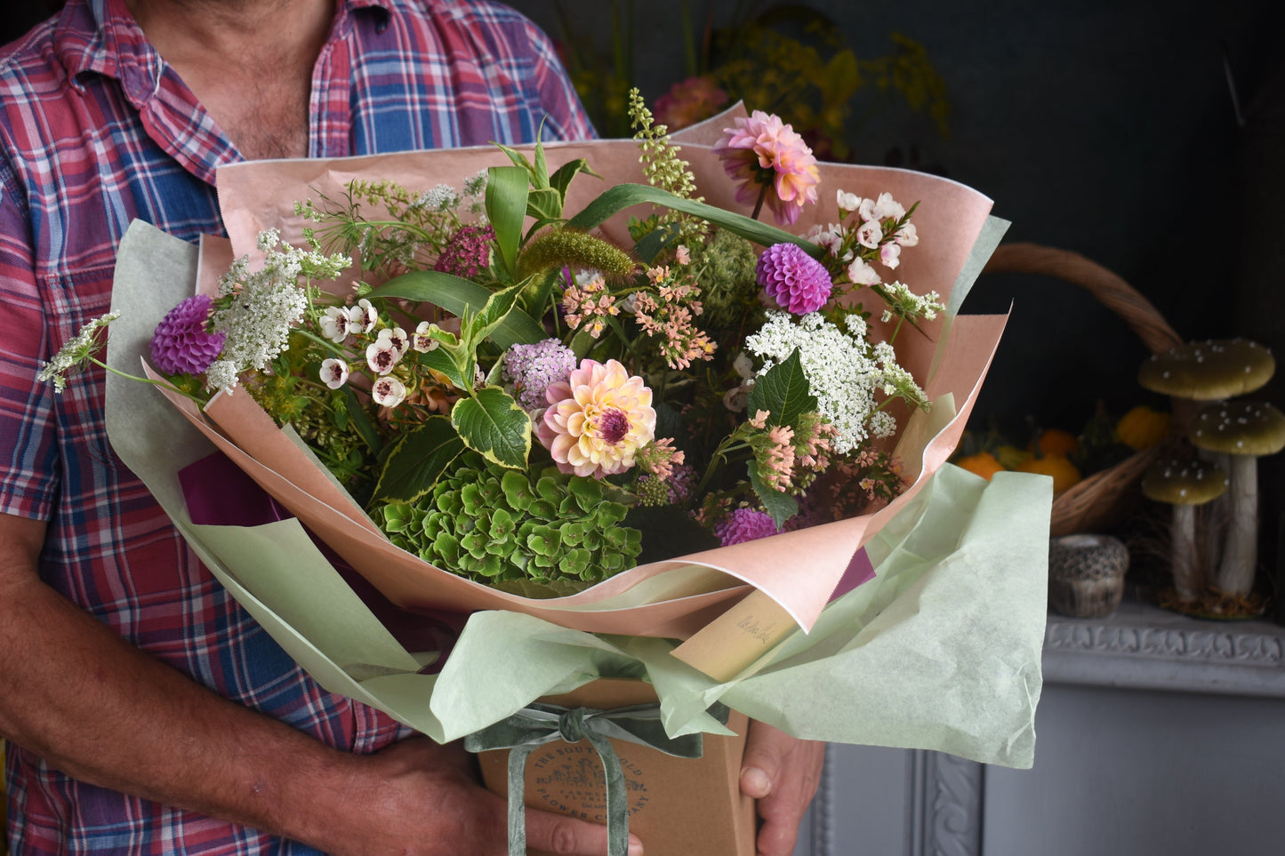 A Gathered Seasonal Bouquet - Farmers & florists  Choice