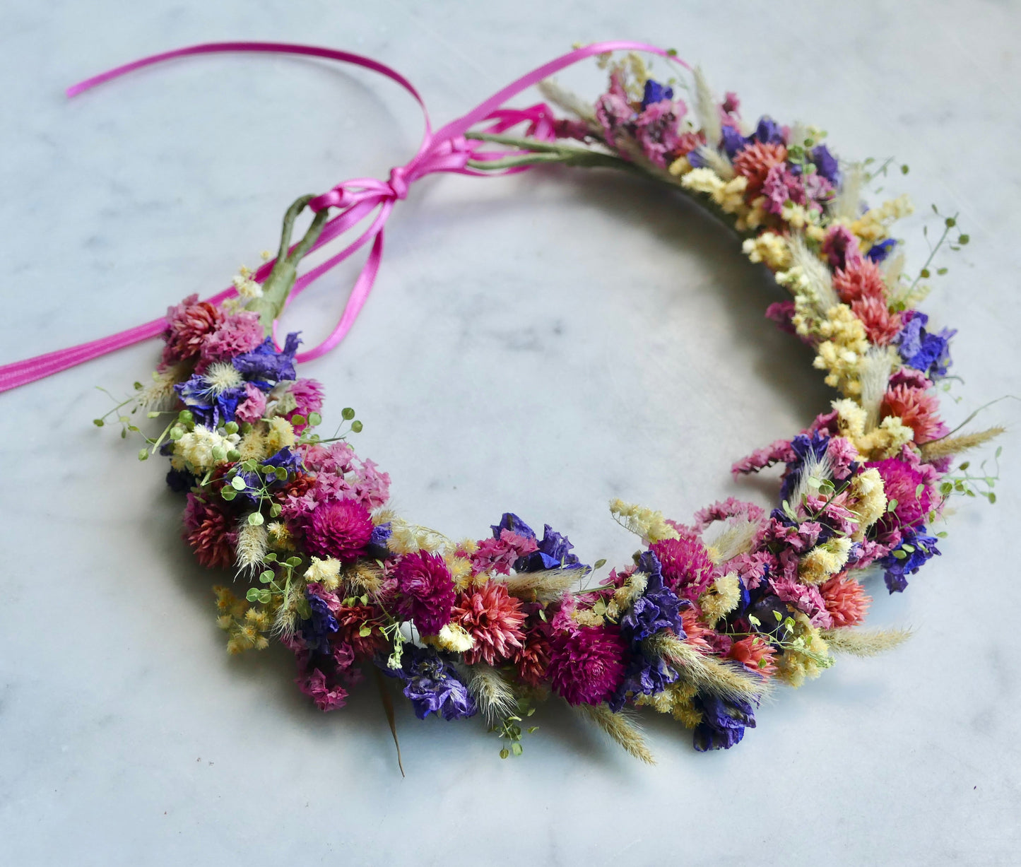 Everlasting flower crown
